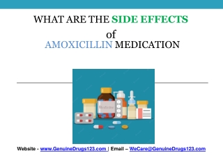 What are the side effects of Amoxicillin