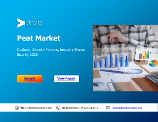 Peat Market Comprehensive Study with Key Trends, Major Drivers and Challenges