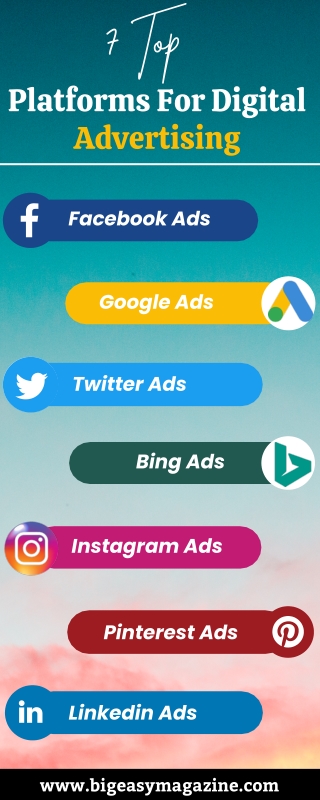 Top 7 platforms for digital advertising