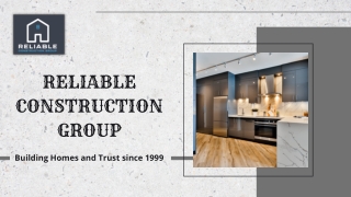 Home Remodeling In Hollywood – Reliable Construction Group