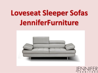 Loveseat Sleeper Sofas JenniferFurniture
