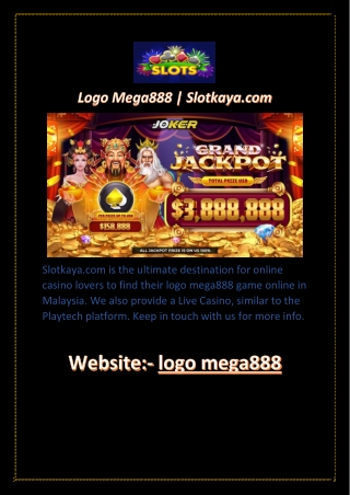 Logo Mega888 | Slotkaya.com