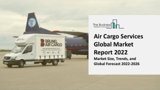 Air Cargo Services Market Trends and Forecast Report 2022-2031 | By Types