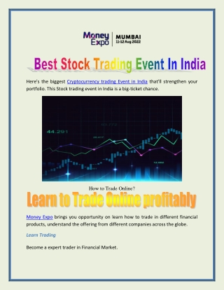 Best Stock Trading Event In India