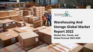 Warehousing And Storage Global Market Industry Trends, Share, Size, Growth, Opportunity and Forecast 2022-2031