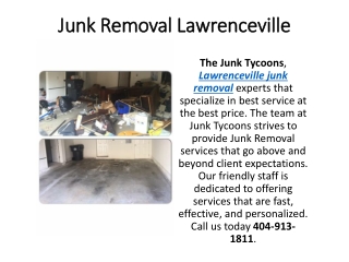 Lawrenceville Junk Removal