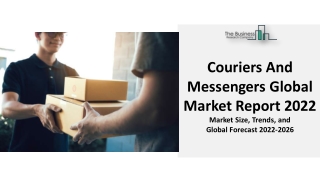 Couriers And Messengers Global Market Insights 2022, By Type, Coverage