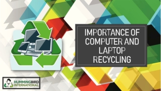 8 Interesting Facts About Computers and Laptops Recycling