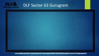 DLF Sector63 Gurugram-DLF Residential Apartments In Gurgaon