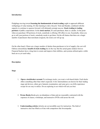 Best Ways To Learn Stock Market Trading (1)