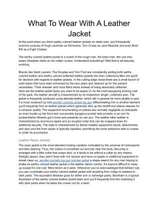 what-to-wear-with-a-leather-jacket