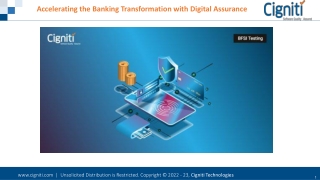 Accelerating the Banking Transformation with Digital Assurance