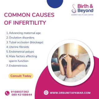 Infertility Causes | Infertility Specialist in HSR Layout | Dr. Sunita Pawar