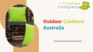 Outdoor Cushions Australia