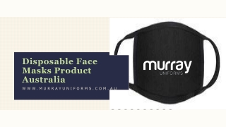Disposable Face Masks Product Australia - murrayuniforms.com.au