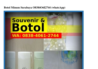 Botol Minum Surabaya Ô8З8·4ÔϬ1·ᒿᜪ44{WhatsApp}