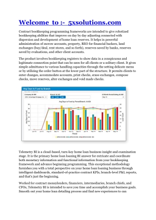 mortgage accounting software