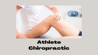 Why Athlete Chiropractic Care Is Becoming More And More Popular?