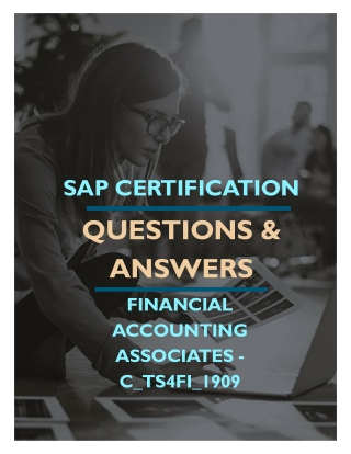 FINANCIAL ACCOUNTING ASSOCIATES (C_TS4FI_1909) FREE QUESTIONS AND ANSWERS PDF