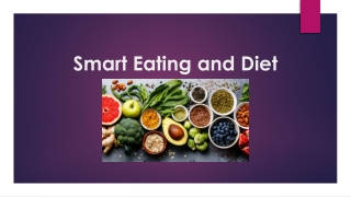 Smart Eating and Diet