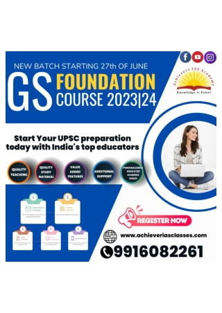 Best IAS Coaching in Bangalore Achievers IAS