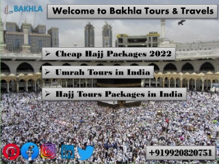 Umrah Tours in India