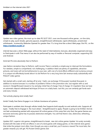 Ambit Free Trial Play on Mobile Support all systems