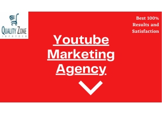 YouTube marketing agency