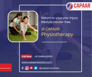 Physiotherapy for active lifestyles | Best Physiotherapy in Hulimavu | CAPAAR