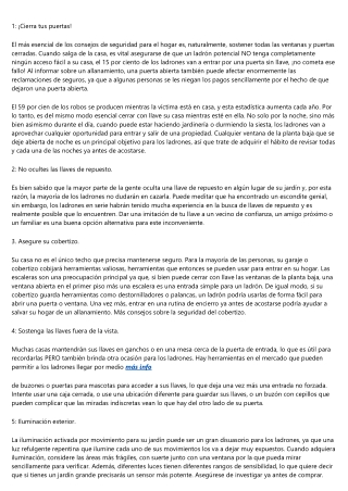 Los consejos de un cerrajero para tu hogar
