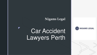 When you need to hire a car accident lawyer in Perth