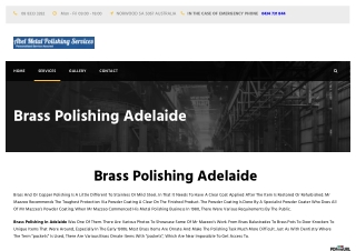 Adelaide Brass Polishing