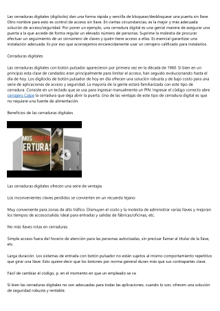 Mejores consejos de cerrajeria 24 horas de Cerrajeros Benidorm