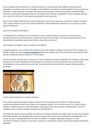 Trucos importantes de cerrajería en 2022