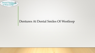 Dentures At Dental Smiles Of Westloop