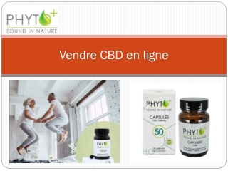 Vendre CBD en ligne