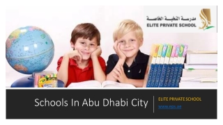 Schools In Abu Dhabi City_