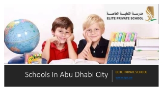 Schools In Abu Dhabi City_