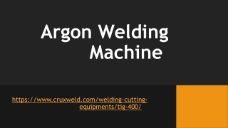 Argon Welding Machine