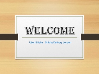 Best Shisha Flavour Delivery in Islington