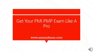 PMI PMP Exam Dumps