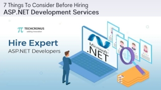 7 Things To Consider Before Hiring ASP.NET Development Services
