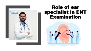 Ear Specialist Chandigarh