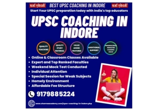 UPSC Coaching In Indore Sharma Academy