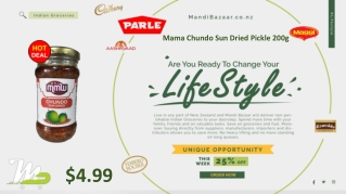 Mama Chundo Sun Dried Pickle 200g - Indian Groceries in New Zealand