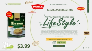 Kemchho Methi Bhakri 200g - Indian Groceries in New Zealand