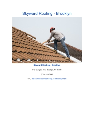 Skyward Roofing - Brooklyn