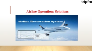 Airline Operations Solutions
