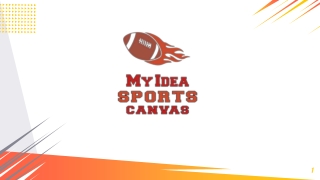 My Idea Sports Canvas