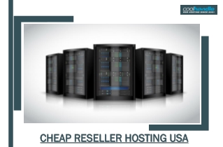 Cheap Reseller Hosting USA